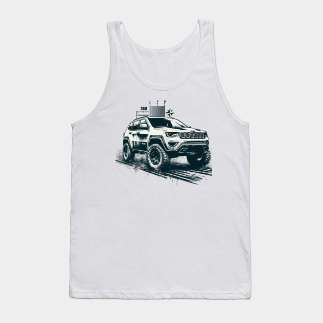 Jeep Compass Tank Top by Vehicles-Art